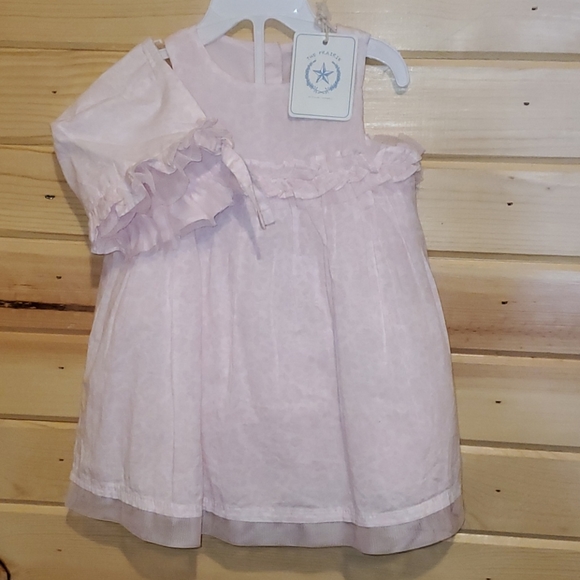 NEW 6/9 MONTH 🌷ADORABLE PINK EASTER DRESS - Picture 6 of 15